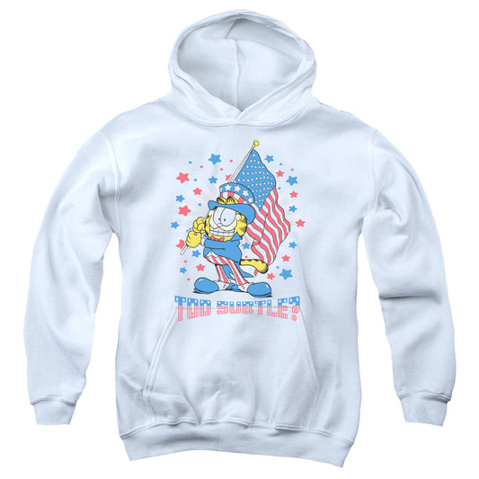 Garfield - Subtle - Youth Pull-over Hoodie - White