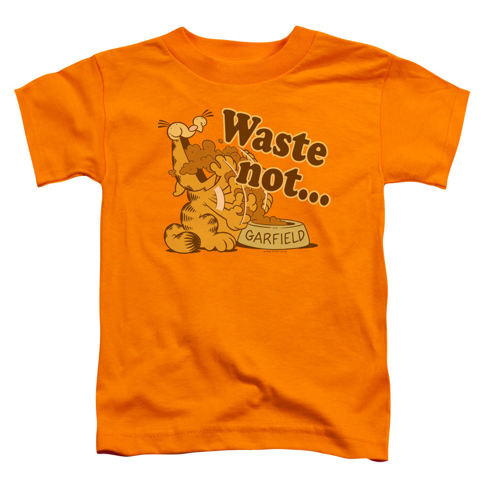 GARFIELD WASTE NOT - S/S TODDLER TEE - ORANGE - T-Shirt