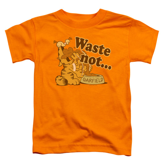 GARFIELD WASTE NOT - S/S TODDLER TEE - ORANGE - T-Shirt