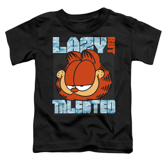 Garfield - Lazy But Talented - Short Sleeve Toddler Tee - Black T-shirt