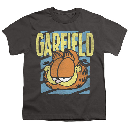 Garfield - Rad Garfield - Short Sleeve Youth 18/1 - Charcoal T-shirt