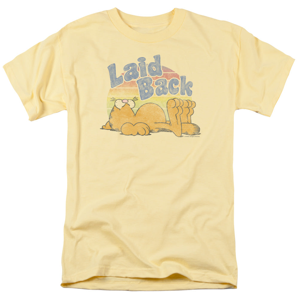 Garfield - Rad Garfield - Short Sleeve Adult 18/1 - Banana T-shirt