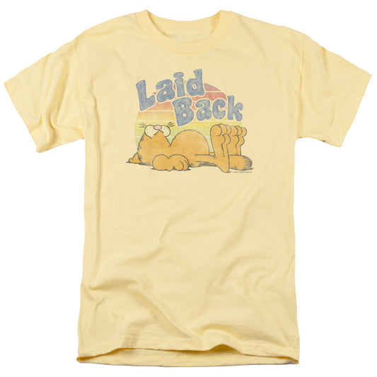 Garfield - Rad Garfield - Short Sleeve Adult 18/1 - Banana T-shirt