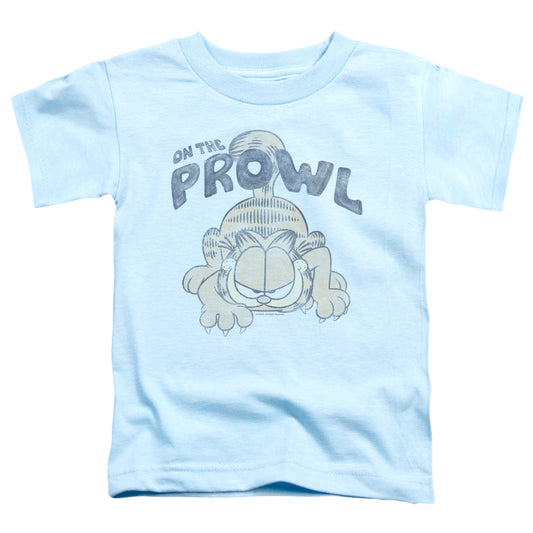 Garfield - Prowl - Short Sleeve Toddler Tee - Light Blue T-shirt