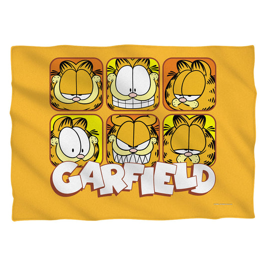 Garfield - Faces - Pillow Case - White