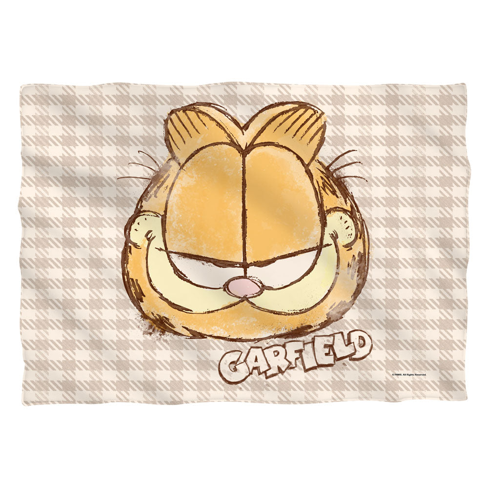 Garfield - Watercolor - Pillow Case - White