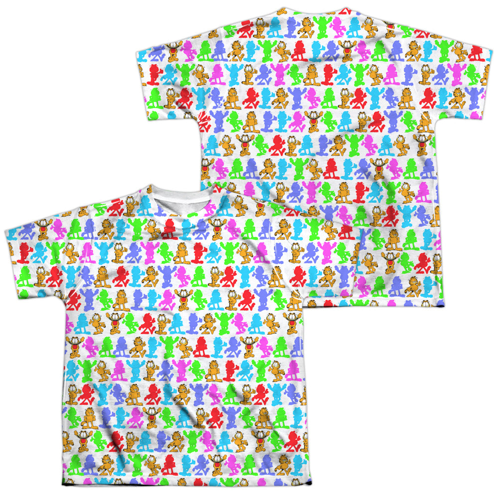 GARFIELD SILHOUETTES (FRONT/BACK PRINT)-S/S YOUTH T-Shirt