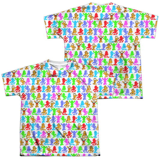GARFIELD SILHOUETTES (FRONT/BACK PRINT)-S/S YOUTH T-Shirt