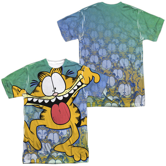 GARFIELD GOOFY FACE (FRONT/BACK PRINT)-S/S ADULT T-Shirt