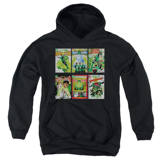 Green Lantern - Gl Covers - Youth Pull-over Hoodie - Black