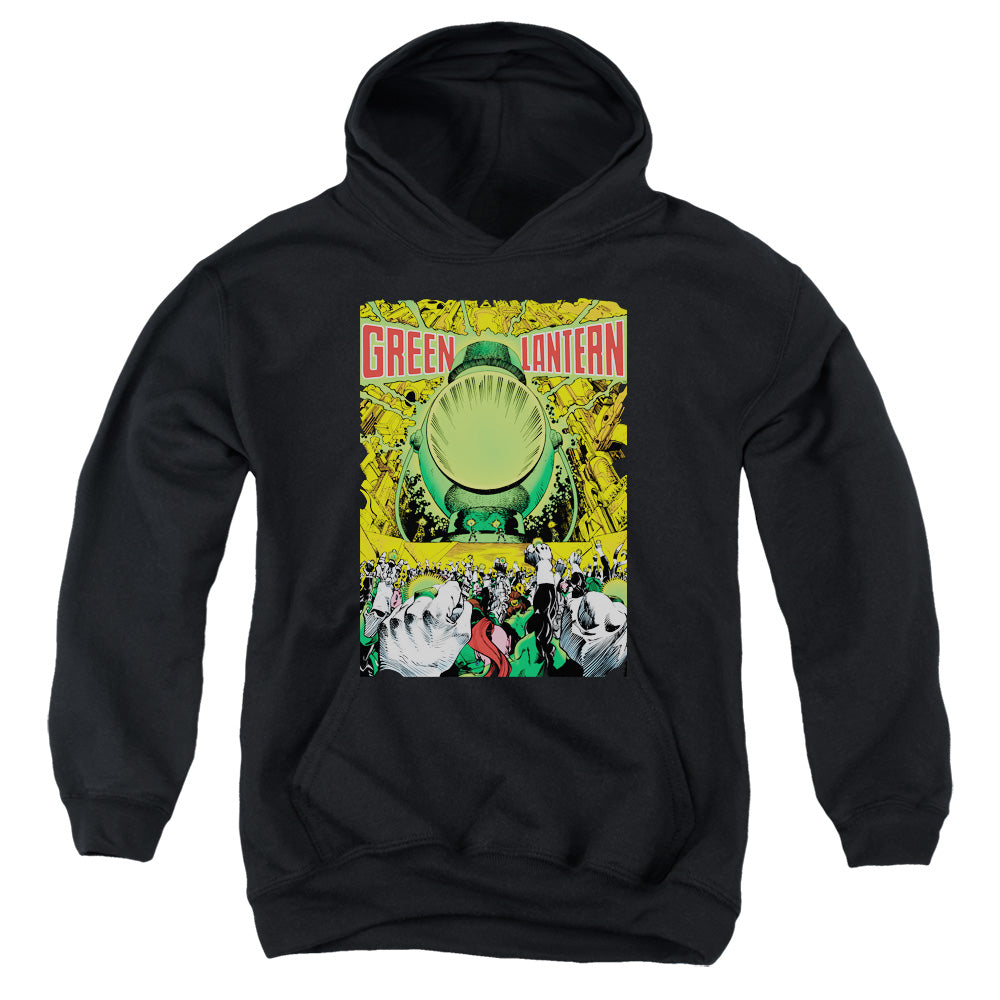 Green Lantern - Gl #200 Cover - Youth Pull-over Hoodie - Black