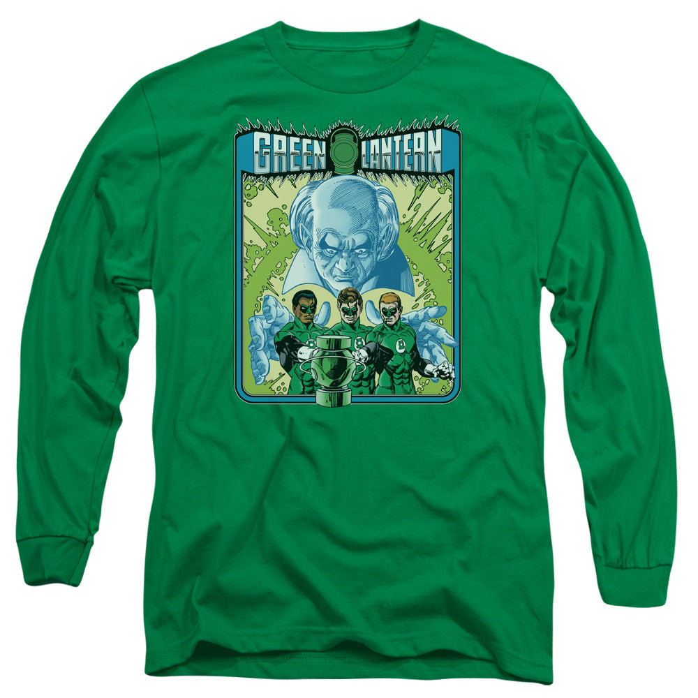 Green Lantern - Gl #184 Cover - Long Sleeve Adult 18/1 - Kelly Green T-shirt