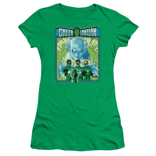 Green Lantern - Gl #184 Cover - Short Sleeve Junior Sheer - Kelly Green T-shirt