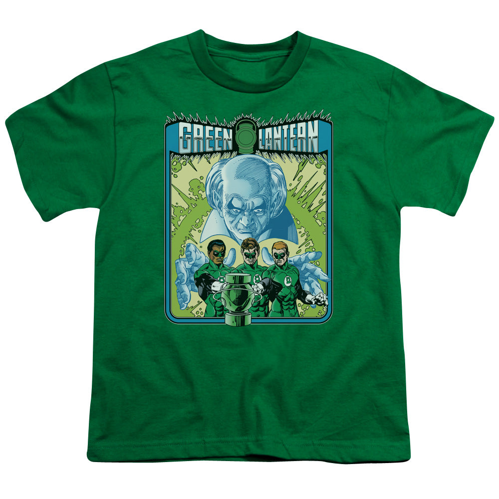 Green Lantern - Gl #184 Cover - Short Sleeve Youth 18/1 - Kelly Green T-shirt