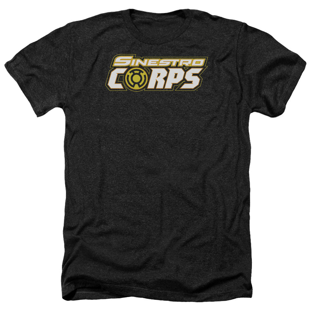 Green Lantern - Sinestro Corps Logo - Adult Heather-black