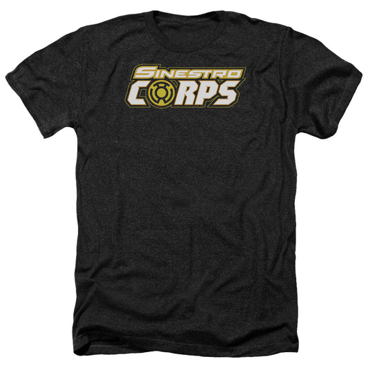 Green Lantern - Sinestro Corps Logo - Adult Heather-black