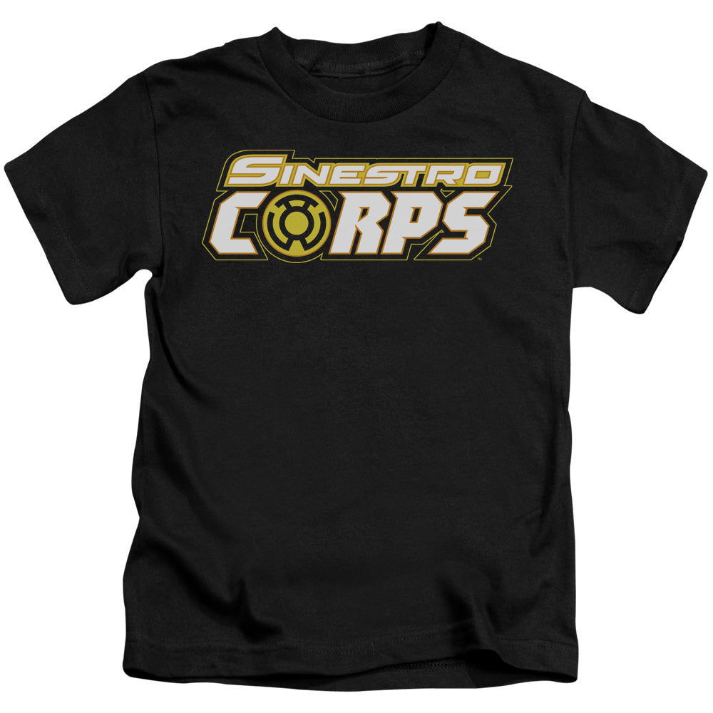 GREEN LANTERN SINESTRO CORPS LOGO - S/S JUVENILE 18/1 - BLACK - T-Shirt