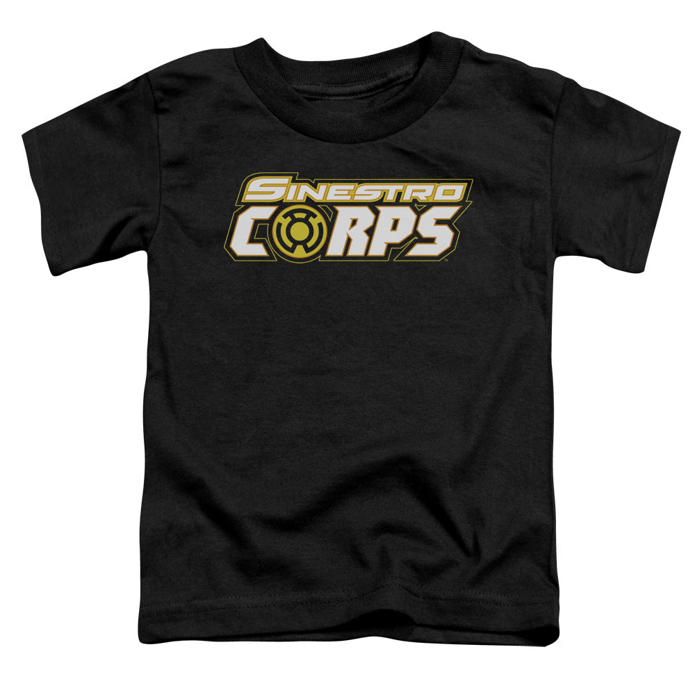 Green Lantern - Sinestro Corps Logo - Short Sleeve Toddler Tee - Black T-shirt