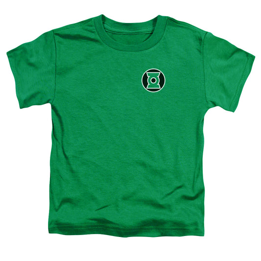 Green Lantern - Kyle Rayner Logo - Short Sleeve Toddler Tee - Kelly Green T-shirt