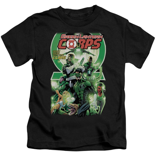 GREEN LANTERN GL CORPS #25 COVER - S/S JUVENILE 18/1 - BLACK - T-Shirt