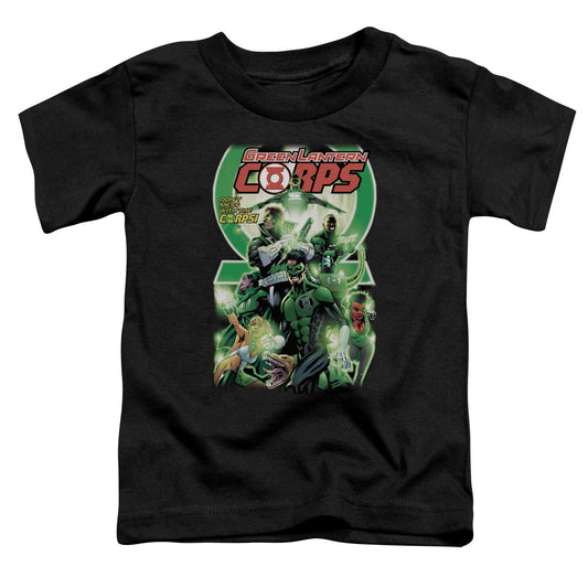 Green Lantern - Gl Corps #25 Cover - Short Sleeve Toddler Tee - Black T-shirt