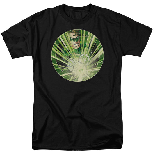 Green Lantern - Light Em Up - Short Sleeve Adult 18/1 - Black T-shirt