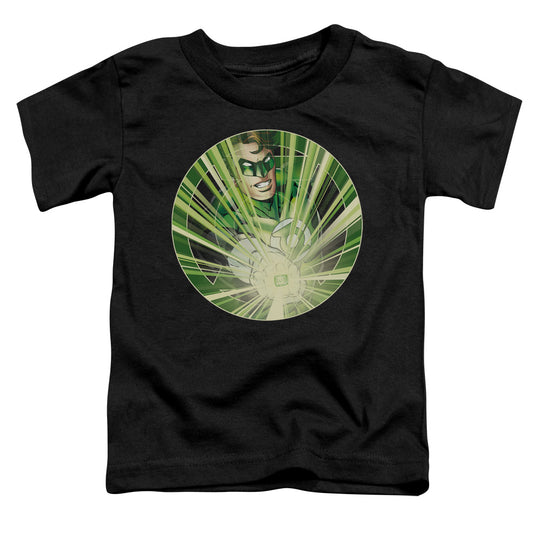 Green Lantern - Light Em Up - Short Sleeve Toddler Tee - Black T-shirt