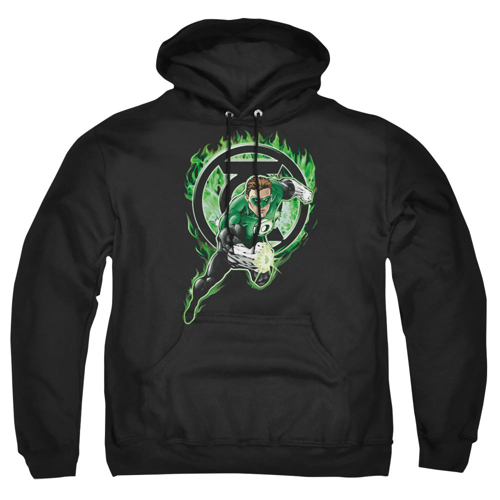 Green Lantern - Space Cop - Adult Pull-over Hoodie - Black