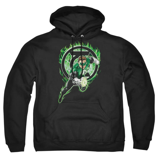 Green Lantern - Space Cop - Adult Pull-over Hoodie - Black