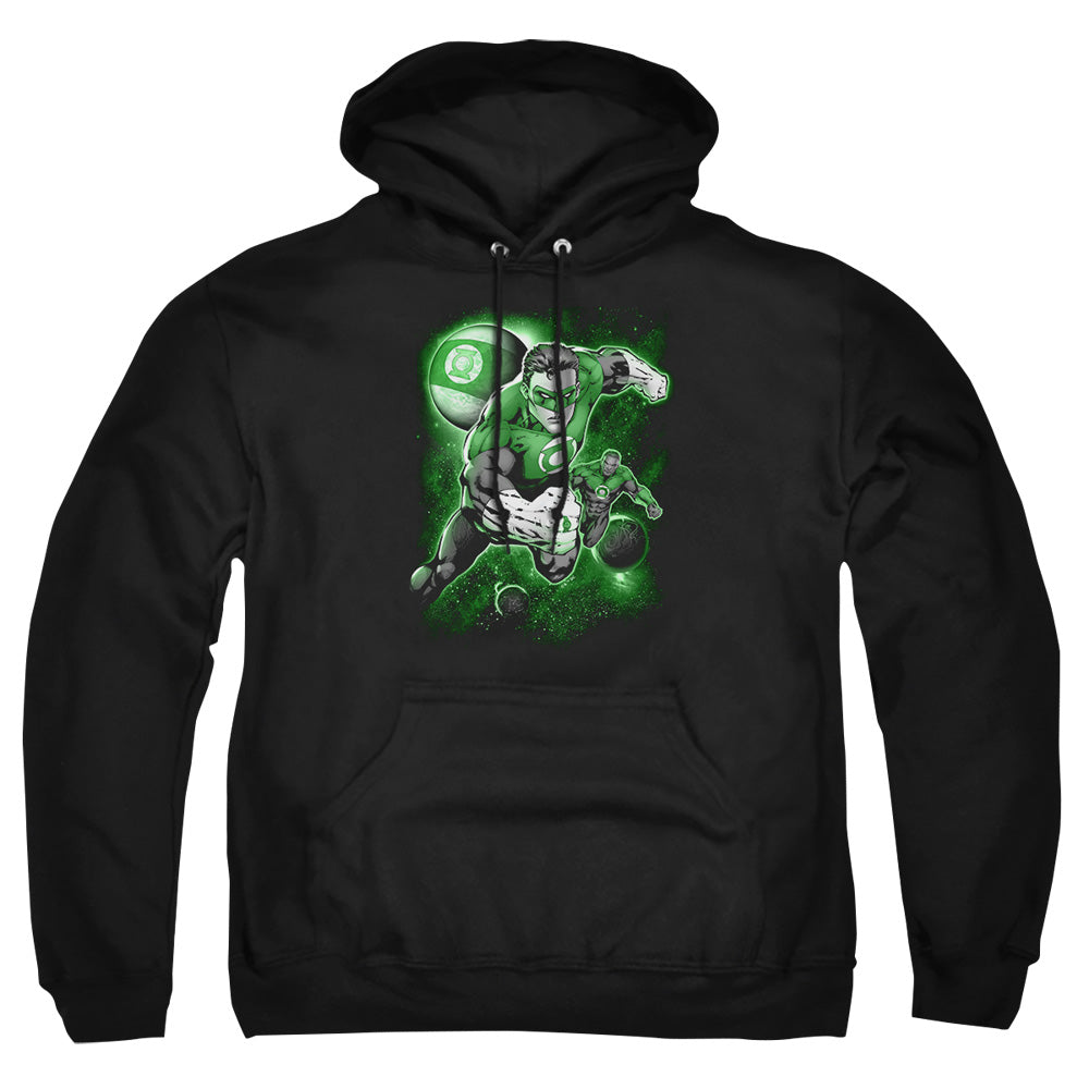 Green Lantern - Lantern Planet - Adult Pull-over Hoodie - Black