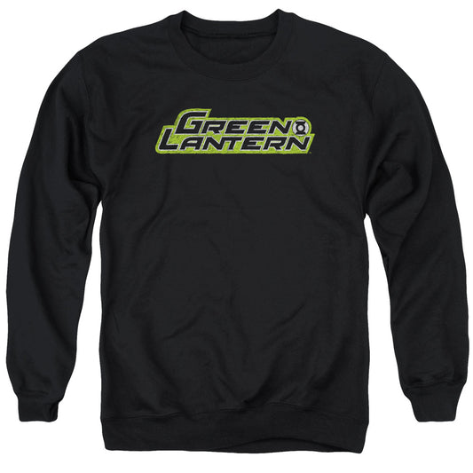 Green Lantern - Scribble Title - Adult Crewneck Sweatshirt - Black