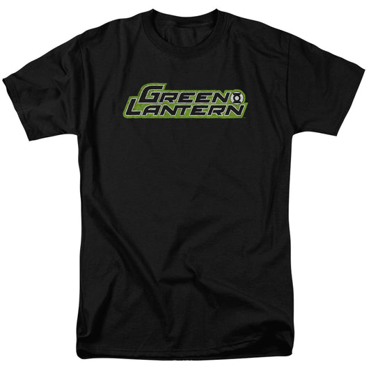 Green Lantern - Scribble Title - Short Sleeve Adult 18/1 - Black T-shirt