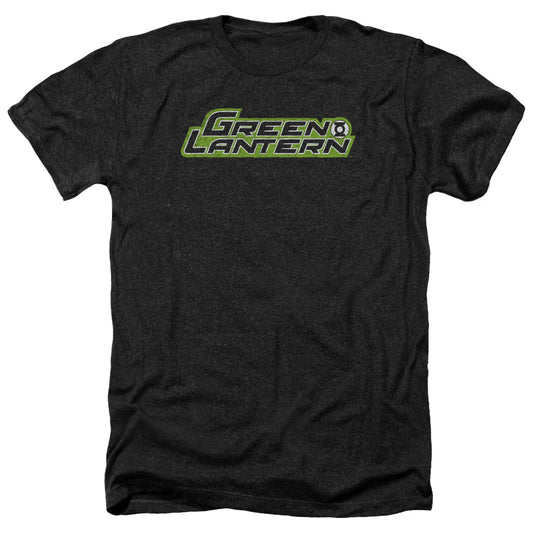 Green Lantern - Scribble Title - Adult Heather-black