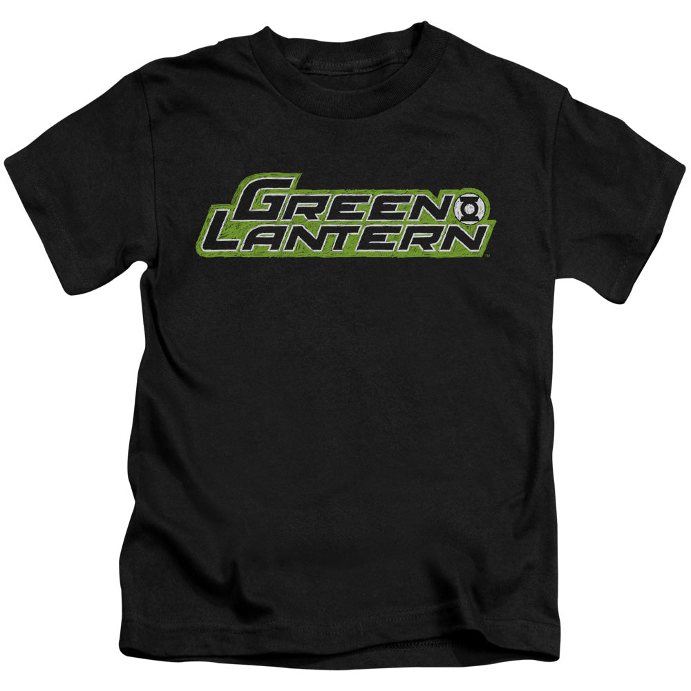 GREEN LANTERN SCRIBBLE TITLE - S/S JUVENILE 18/1 - BLACK - T-Shirt