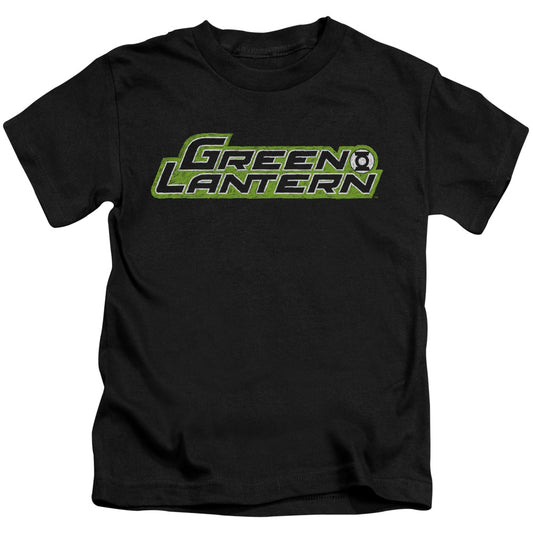 GREEN LANTERN SCRIBBLE TITLE - S/S JUVENILE 18/1 - BLACK - T-Shirt