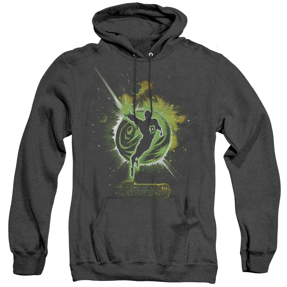 Green Lantern - Shadow Lantern - Adult Heather Hoodie - Black