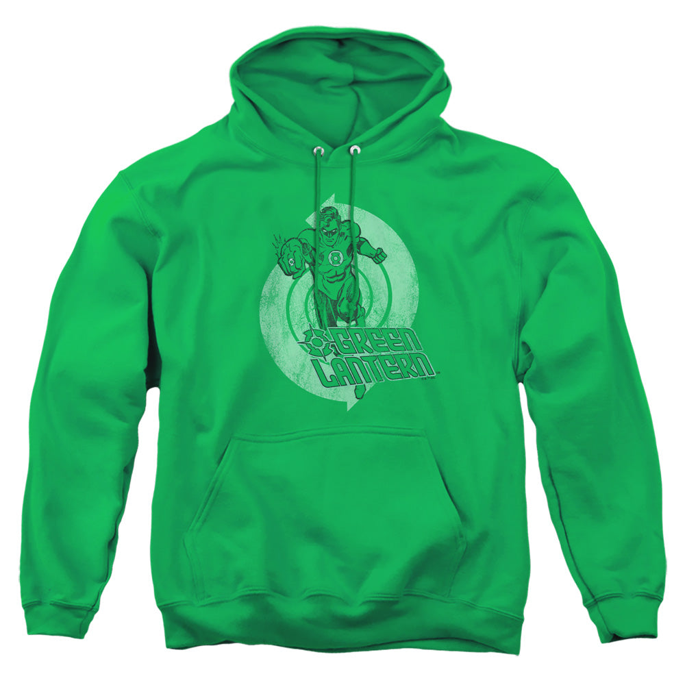 Green Lantern - Power - Adult Pull-over Hoodie - Kelly Green