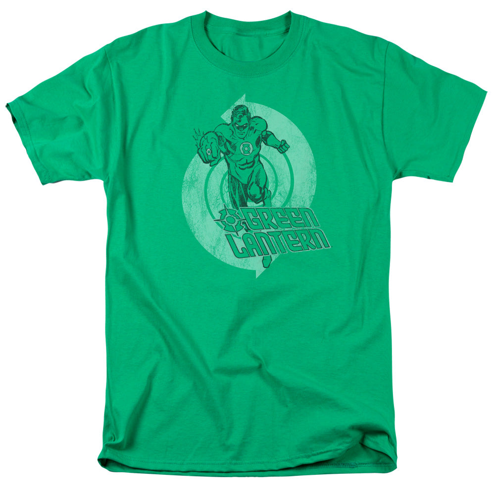 Green Lantern - Power - Short Sleeve Adult 18/1 - Kelly Green T-shirt