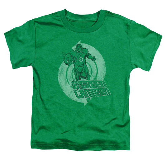 Green Lantern - Power - Short Sleeve Toddler Tee - Kelly Green T-shirt