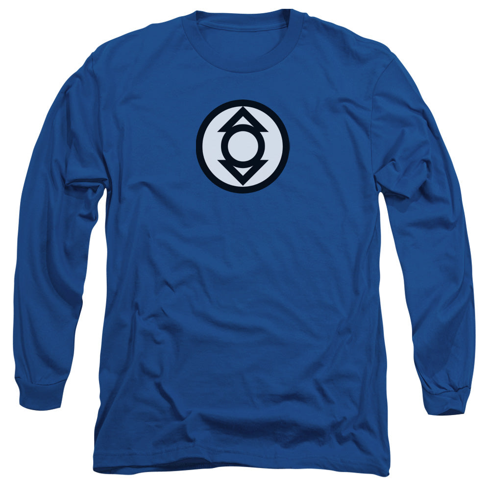 Green Lantern - Indigo Tribe - Long Sleeve Adult 18/1 - Royal Blue T-shirt
