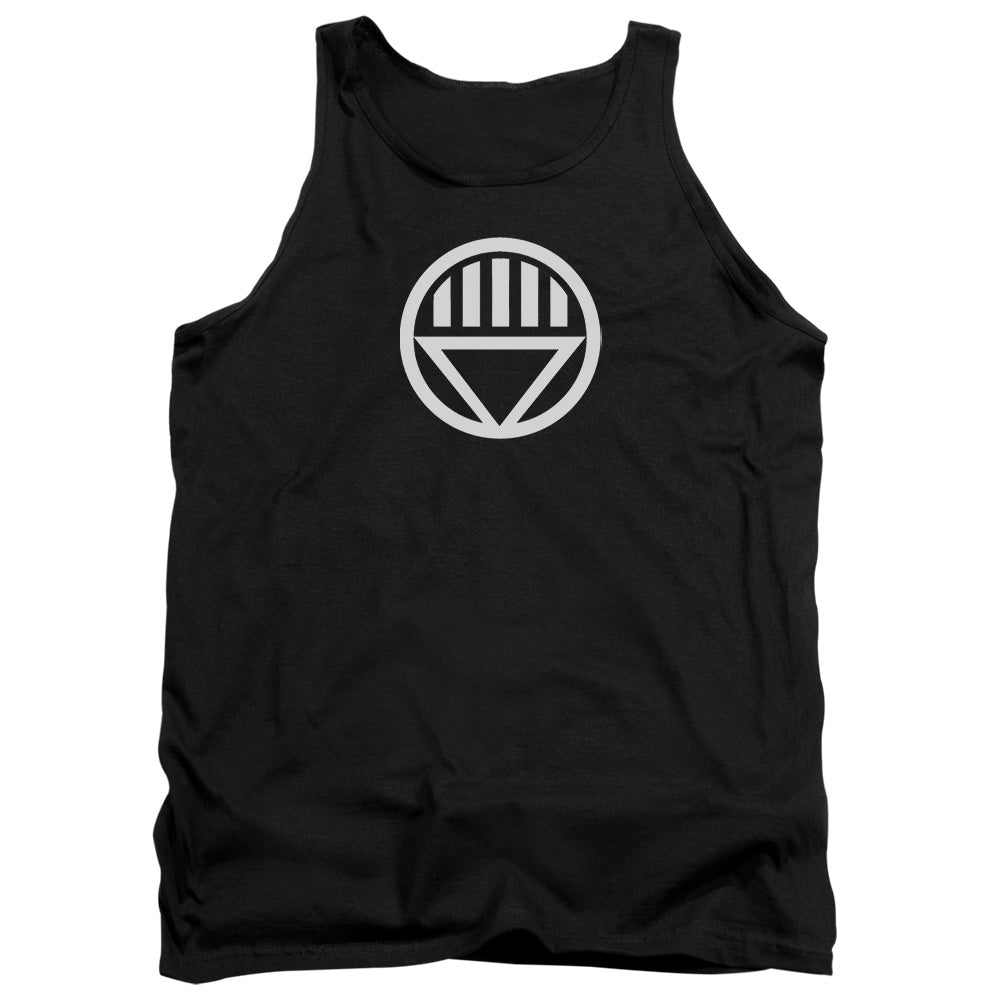 Green Lantern - Black Lantern Logo - Adult Tank - Black