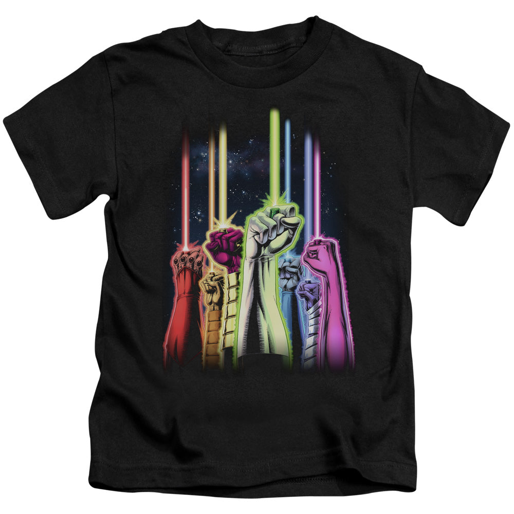 GREEN LANTERN RAINBOW CORPS - S/S JUVENILE 18/1 - BLACK - T-Shirt