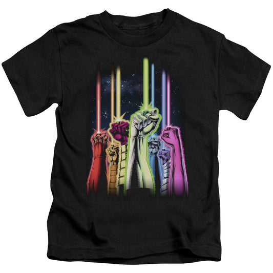 GREEN LANTERN RAINBOW CORPS - S/S JUVENILE 18/1 - BLACK - T-Shirt