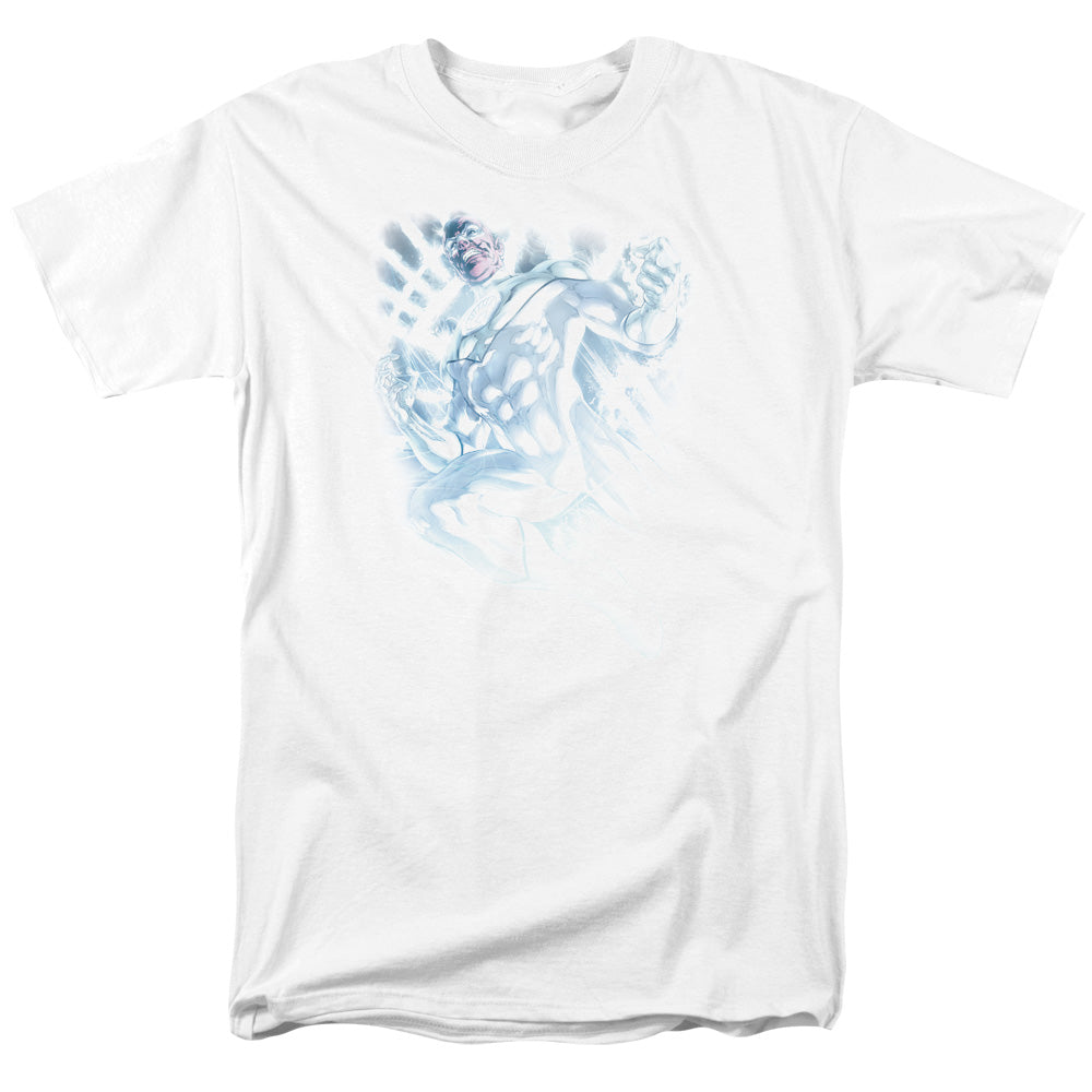 Green Lantern - White Lantern Sinestro - Short Sleeve Adult 18/1 - White T-shirt