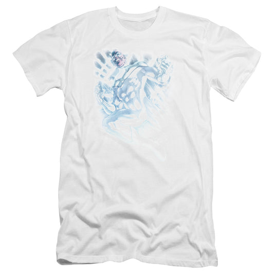 Green Lantern - White Lantern Sinestro-premuim Canvas Adult Slim Fit 30/1 - White