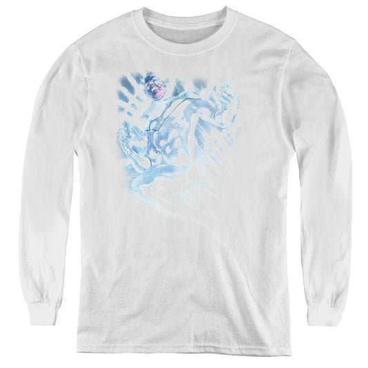 Green Lantern - White Lantern Sinestro - Youth Long Sleeve Tee - White