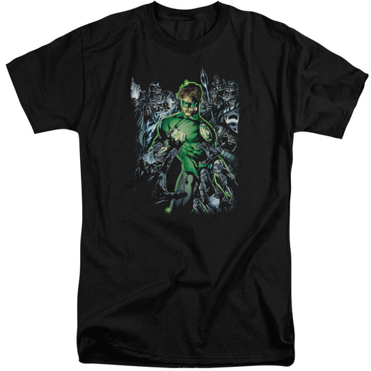Green Lantern - Surrounded By Death - Short Sleeve Adult Tall - Black T-shirt