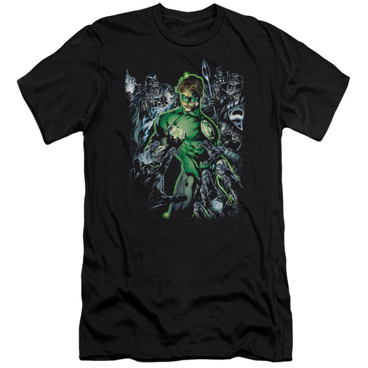 Green Lantern - Surrounded By Death - Short Sleeve Adult 30/1 - Black T-shirt