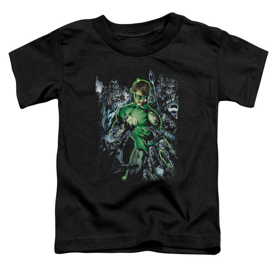 GREEN LANTERN SURROUNDED BY DEATH - S/S TODDLER TEE - BLACK - T-Shirt