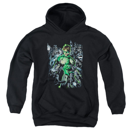 Green Lantern - Surrounded By Death - Youth Pull-over Hoodie - Black